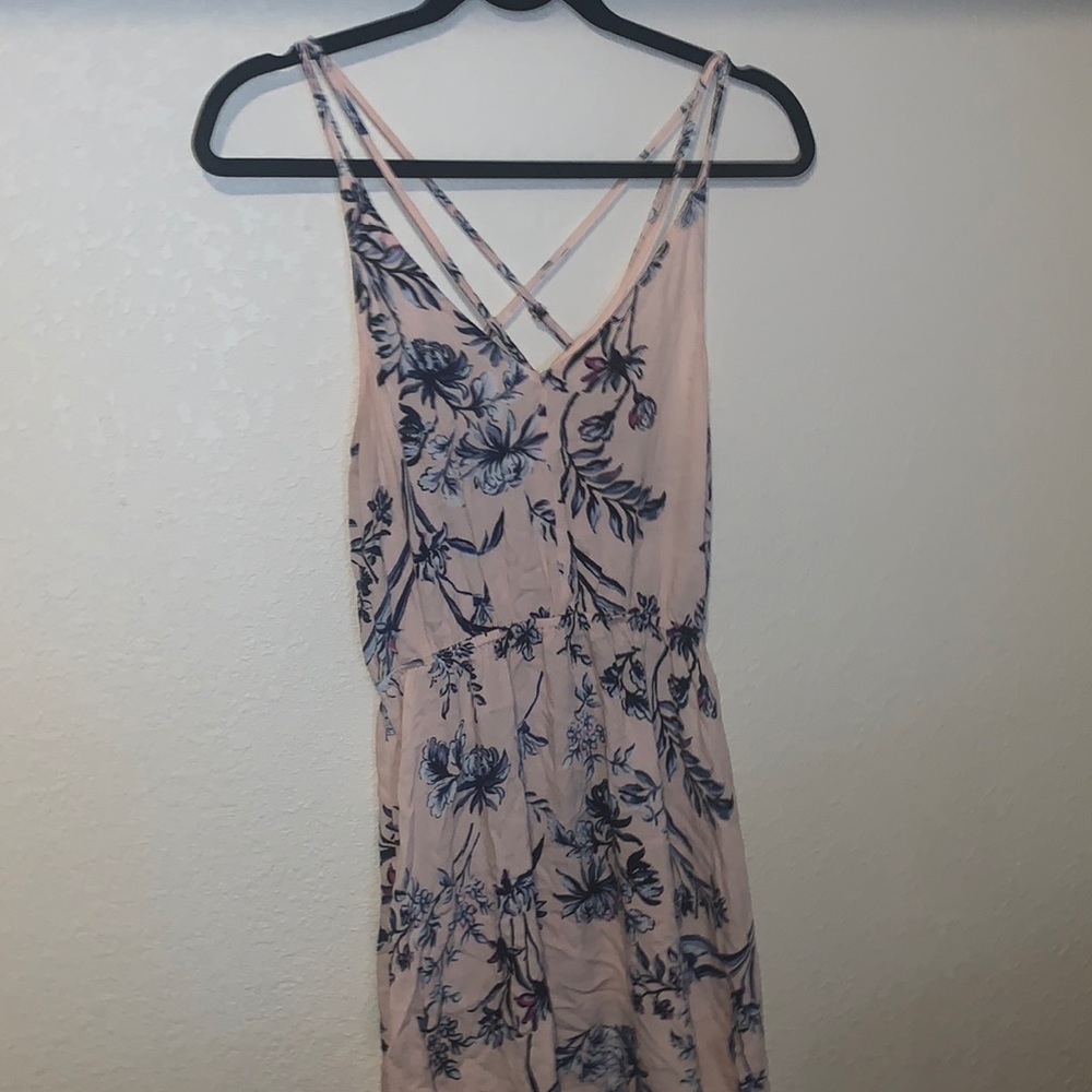 Kendall and Kylie floral Pink mini dress